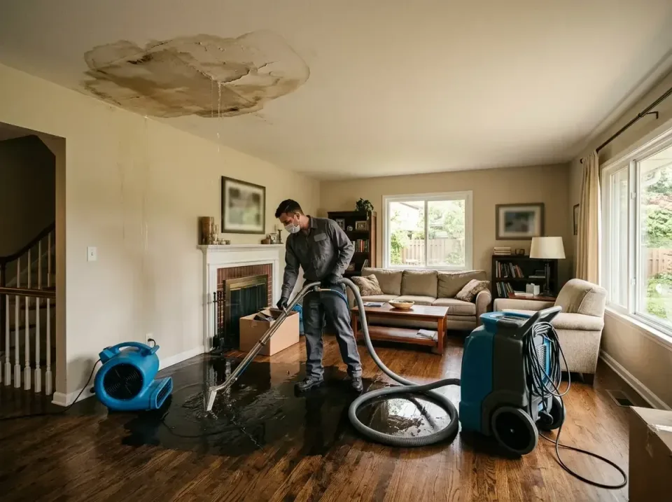 attic-pipe-burst-ceiling-drip-008 — frequently asked questions, Water Damage Restoration & Carpet Care in Haynesville, LA